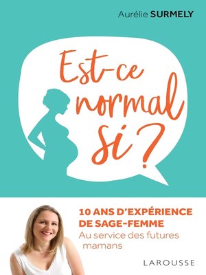 cover image of Est-ce normal si?